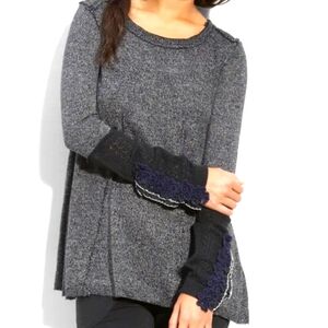 Free People Fly Far Away Thermal Top Size Small